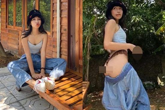 Con gái Mỹ Linh nói gì về loạt ảnh tụt quần khoe vòng 3 phản cảm?