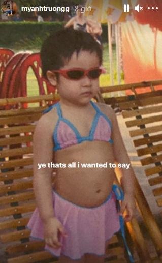 Ngoại hình con gái diva Mỹ Linh bé ngoan hiền - lớn nổi loạn-1