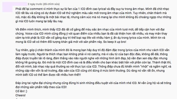 Quán quân King Of Rap ICD: Người khen bánh cuốn, kẻ chê mất chất-6