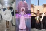 Quốc phục 'Kén Em' của Khánh Vân ở Miss Universe bị nhái phản cảm