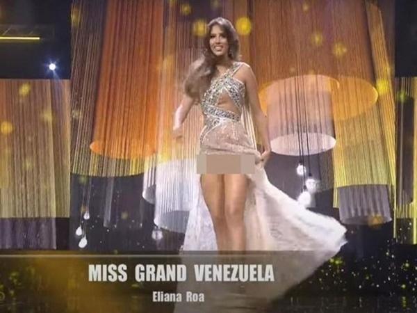 Những pha lộ hàng kém duyên của thí sinh Hoa hậu trên đấu trường nhan sắc-3