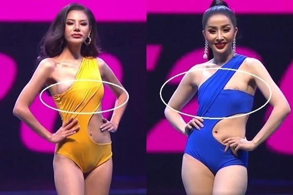 Những pha lộ hàng kém duyên của thí sinh Hoa hậu trên đấu trường nhan sắc-8