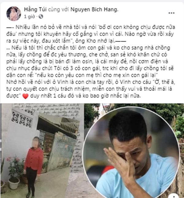 Chị họ Nguyễn Ngọc Mạnh tử vong, Hằng Túi kể lại vụ ly hôn chồng cũ-2