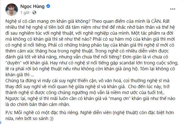 Sao Việt tranh luận nảy lửa phát ngôn khán giả không nuôi nghệ sĩ-3