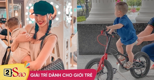 Ngoại hình thay đổi của con trai Lan Khuê khi 1 tuổi rưỡi