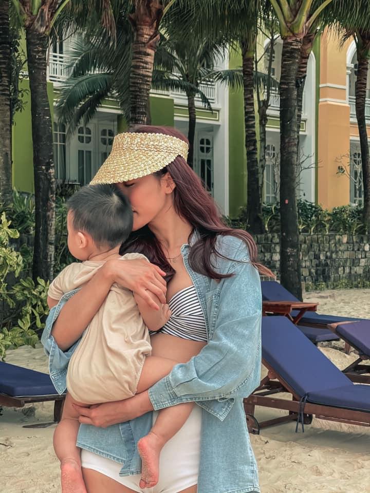 Ngoại hình thay đổi của con trai Lan Khuê khi 1 tuổi rưỡi-3