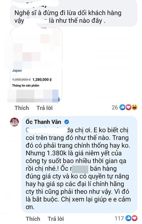 Ốc Thanh Vân phản hồi cáo buộc lừa dối khách hàng-6