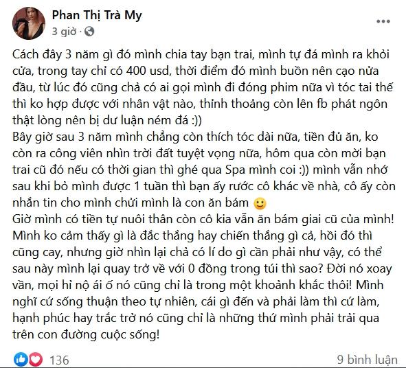 Trà My Thương Nhớ Ở Ai kể quá khứ cạo đầu, bị chửi con ăn bám-2