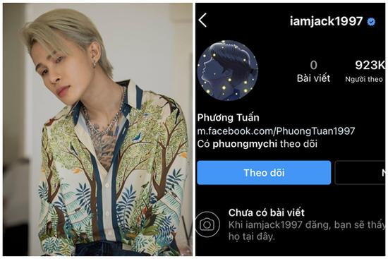 Jack 'bắt bài' Sơn Tùng M-TP xóa trắng ảnh trên Instagram: Rình rập comeback?