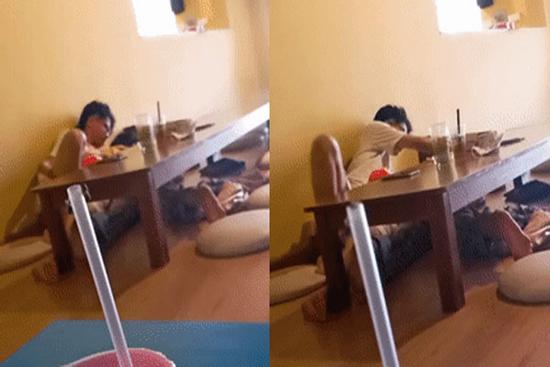 Thanh niên đòi hôn hít, sờ soạng bạn gái ở quán nước, khách xung quanh cạn lời