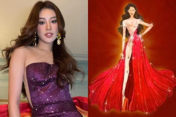 Tranh cãi về đầm dạ hội Khánh Vân mặc chung kết Miss Universe - 2sao