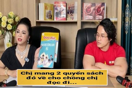 Con nuôi Hoài Linh nhắn bà Phương Hằng: 'Chị mang sách cho chồng đọc đi'