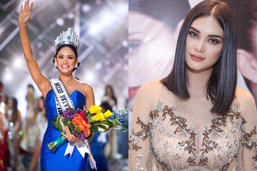 Pia Wurtzbach là hoa hậu có khoảnh khắc đăng quang đáng nhớ nhất lịch sử 69 năm cuộc thi Miss Universe. Năm 2015, MC Steve Harvey đọc nhầm đại diện Colombia là người chiến thắng thay vì người đẹp đến từ Philippines. Sau cuộc thi Wurtzbach bị nhiều fan sắc đẹp tấn công, vướng tin mua giải... Sau 6 năm đăng quang, Wurtzbach hiện tại là diễn viên, MC nổi tiếng ở Philippines. Năm 2018, Hoa hậu Hoàn vũ 2015 giành giải Ngôi sao PMPC lần thứ 34, hạng mục Ngôi sao điện ảnh mới của năm. Ảnh: MU.