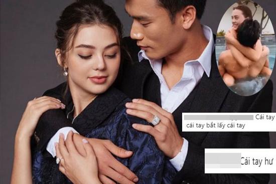 Show hình cùng bạn gái, nổi bật nhất là 'bàn tay hư' Bùi Tiến Dũng