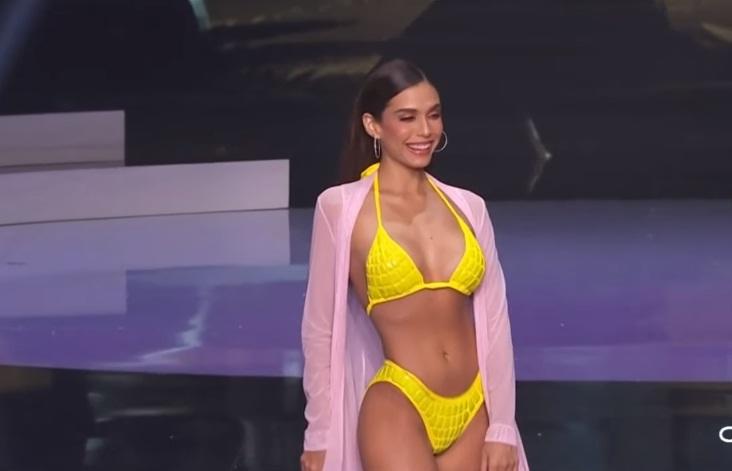 Top 21 thi bikini, Khánh Vân catwalk thiếu lửa-4