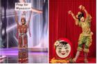 Hoa hậu Myanmar đoạt Best Costume nhờ 'lời cầu cứu' khi mất Quốc phục