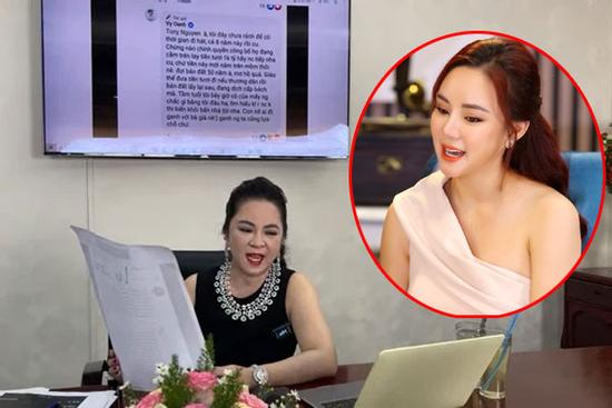 Facebook Vy Oanh 'bay màu' sau màn rêu rao quá khứ của bà Phương Hằng