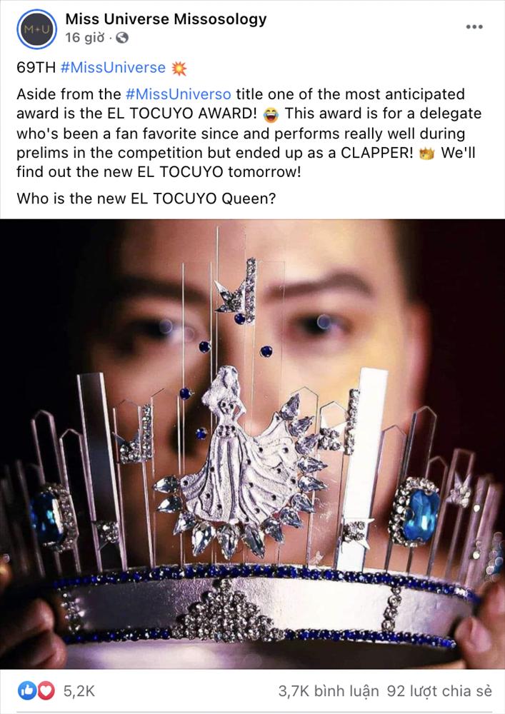 Rộ tin Khánh Vân out top Miss Universe 2020 vì bị trù ẻo đoạt giải Miss El Tocuyo-1