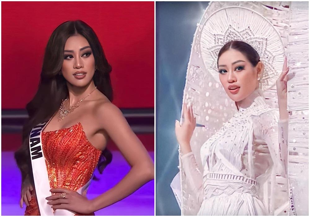 Khánh Vân chỉ trung thành một kiểu makeup vẫn auto đẹp ở Miss Universe-2