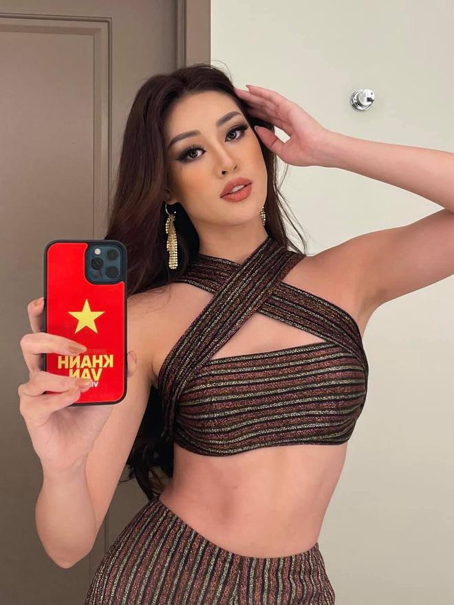 Khánh Vân chỉ trung thành một kiểu makeup vẫn auto đẹp ở Miss Universe-4