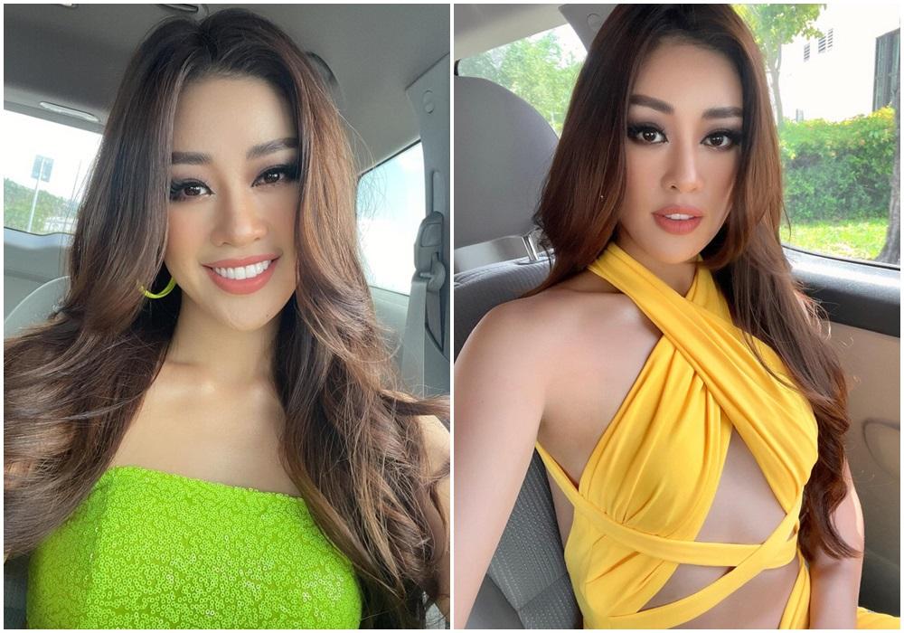 Khánh Vân chỉ trung thành một kiểu makeup vẫn auto đẹp ở Miss Universe-10