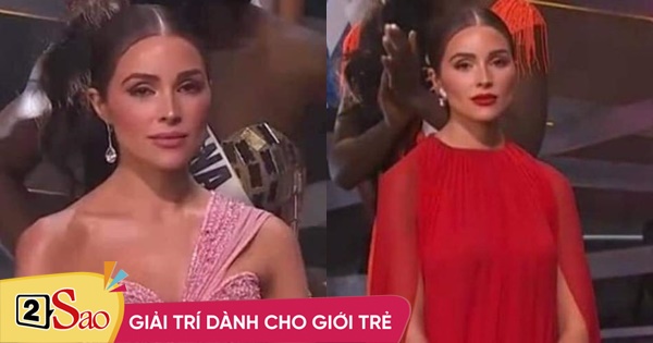 Mỹ nhân dẫn chung kết Miss Universe 2020 biểu cảm lạ lùng