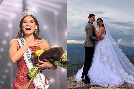 NÓNG: Tân hoa hậu Andrea Meza lộ ảnh cưới, vì sao lại thế Miss Universe?