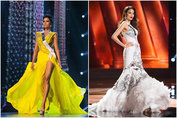 7 chiếc váy đẹp nhất Miss Universe của mỹ nhân Việt - 2sao