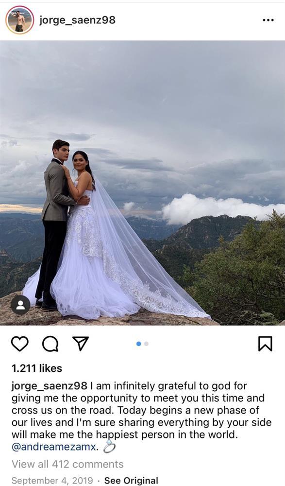 NÓNG: Tân hoa hậu Andrea Meza lộ ảnh cưới, vì sao lại thế Miss Universe?-3