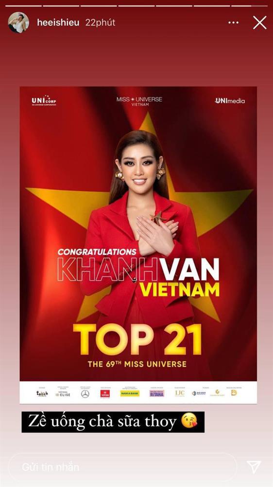 Khánh Vân lọt top 21 Miss Universe 2020, em trai nhắn 5 chữ đi vào lòng người-2