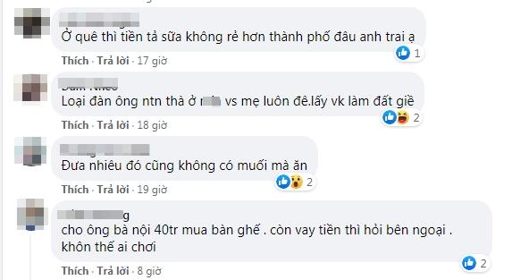 Vợ con chết đói đến nơi, chồng vẫn mang 40 triệu đi sắm bàn ghế đẹp cho bố mẹ-3