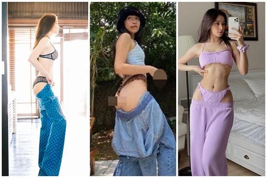 Ngoài con gái Diva Mỹ Linh, loạt sao Việt bị chỉ trích vì mốt tụt quần phản cảm