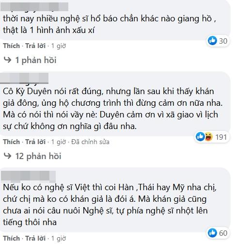 MC Kỳ Duyên gây tranh cãi khi quả quyết khán giả không nuôi nghệ sĩ-8