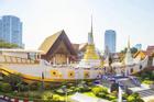 Ngôi chùa hình con thuyền khổng lồ ở Thái Lan