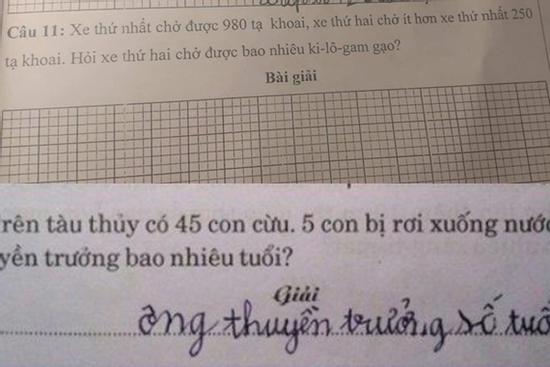 Bài toán 'cho khoai lang tính gạo' khiến dân học chuyên cũng tức anh ách