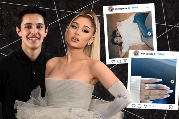 Ariana Grande lộ nhẫn cưới khi trình diễn Save Your Tears cùng The Weeknd-5