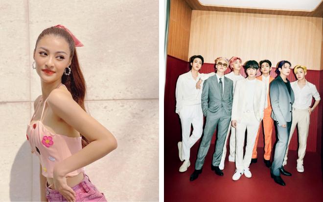 Á hậu Kiều Loan hóa ra là fan girl u mê mỹ nam nhà BTS-2