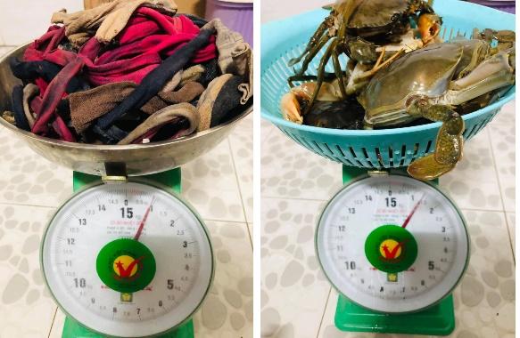 Đặt mua cua online, anh chàng khóc thét khi thấy phụ kiện còn nặng hơn cả cua-1