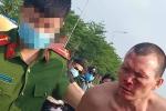 Nóng: Khởi tố, tạm giam kẻ trốn truy nã đâm tài xế taxi gần khu đô thị Thanh Hà-2