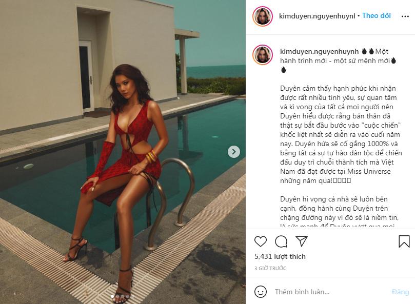 Kim Duyên - người kế nhiệm Khánh Vân thi Miss Universe 2021 bị bóc body dao kéo-2