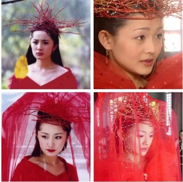 Mũ cổ trang của mỹ nữ Cbiz: Dương Mịch đội tổ chim, Lưu Diệc Phi đội mâm ngũ quả-3