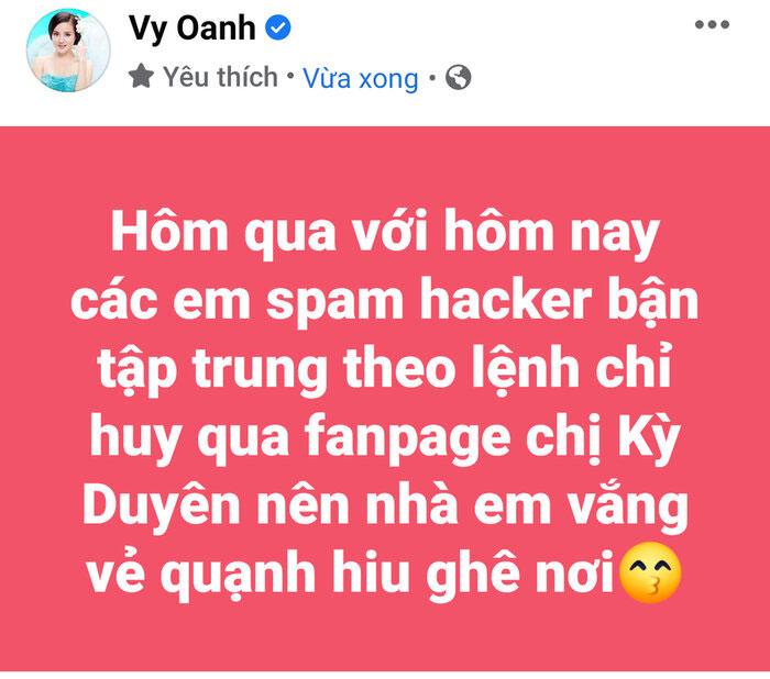 Vy Oanh mỉa mai bà Phương Hằng bị MC Kỳ Duyên làm cho ế thiu ế chảy-2