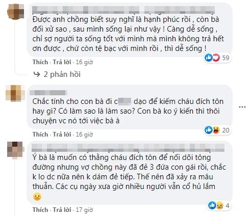Con trai muốn thắt ống dẫn tinh, mẹ chồng giãy nảy nói con dâu câu cay nghiệt-2