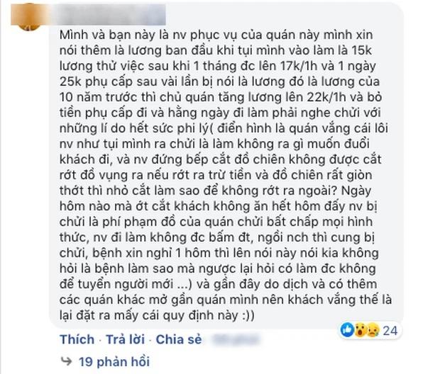 Bức xúc quán ăn đưa ra quy định khắt khe phạt nhân viên, phẫn nộ hơn khi nghe câu chuyện từ người trong cuộc-3