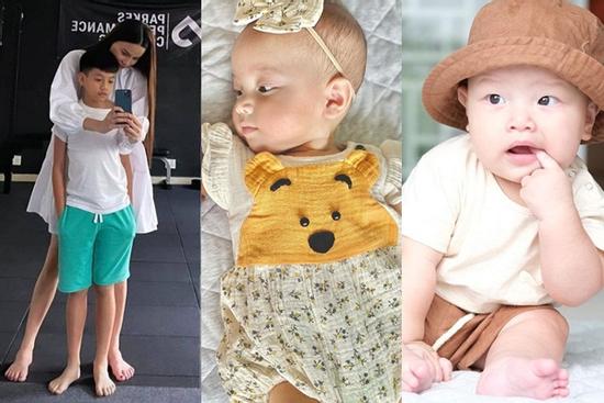 Ngoại hình 3 con Hồ Ngọc Hà