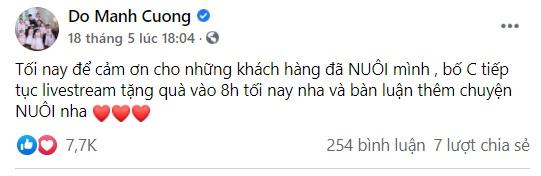 Đỗ Mạnh Cường bị phản đối khi nói mãi chuyện khán giả NUÔI nghệ sĩ-7