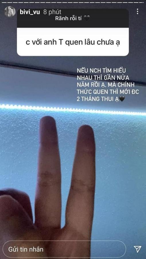 Sau khi chia tay tình cũ Phùng Bảo Trân, cầu thủ Vũ Văn Thanh được cho là đang hẹn hò với một cô gái có nickname Bivi Vũ.