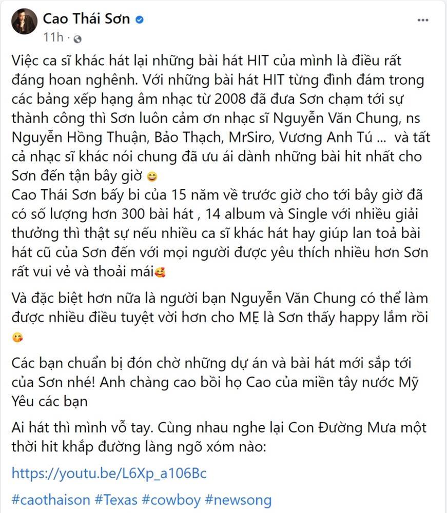 Bị Nathan Lee mua độc quyền loạt hit, Cao Thái Sơn: Đáng hoan nghênh-4