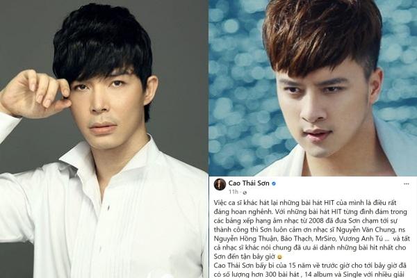 Bị Nathan Lee mua độc quyền loạt hit, Cao Thái Sơn: ‘Đáng hoan nghênh’
