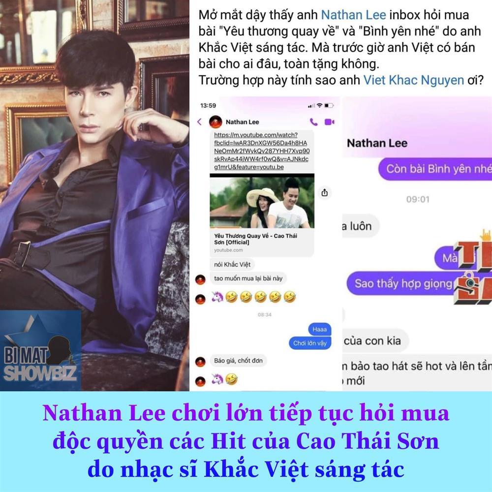 Nathan Lee xúc nốt 2 hits đại của Cao Thái Sơn, nhổ cỏ nhổ tận gốc?-2